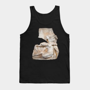 Nero and Armenia Sebastion Relief Classical Art Cut Out Tank Top